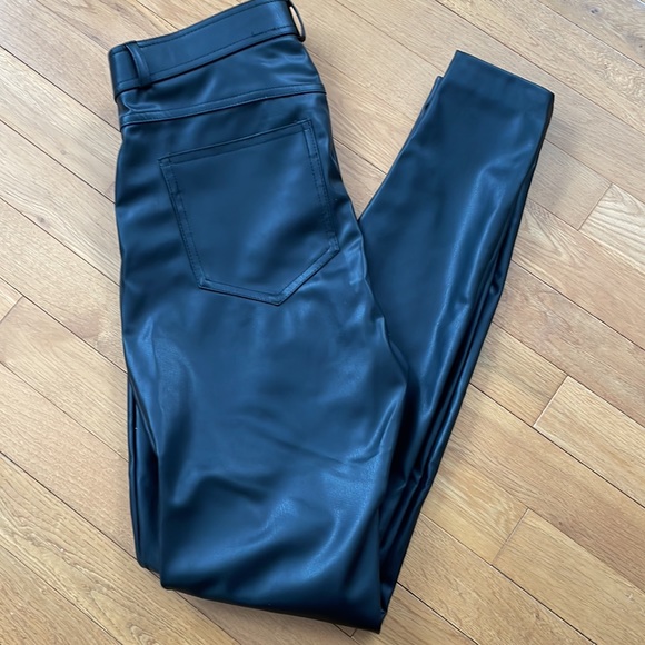 Zara Faux Leather Skinny pants, never worn - Picture 2 of 3